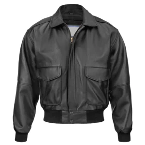 Leather jacket