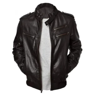 Leather jacket